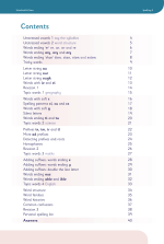 Spelling Book 5 (Year 5) Contents